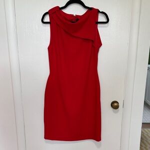 Alexia Admor Bold Red Midi Dress